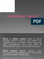 Direct & Indirect Speech