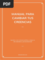 Manual para Cambiar Tus Creencias