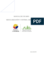 Manual Del Ciudadano (A) SUIA Ministerio Del Ambiente Del Ecuador