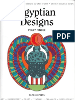 Egyptian Designs Coloring Book