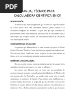 Manual Técnico-Calculadora Científica