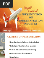 Presentation On Aviation Industry