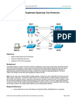 Ccnpv7.1 Switch Lab4-1 STP Instructor