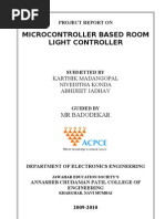 Micro Controller Based Room Light Controller