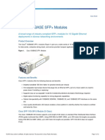 Cisco 10GBASE SFP+ Modules