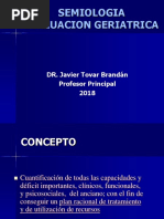 Evaluacion Geriatrica 2018 Semiología