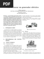 Como Hacer Un Generador Electrico