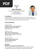 Iqbal CV