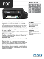 Epson L605 A4 Colour MultiFunction Ink Tank System Printer