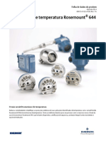 Transmissor de Temperatura Rosemount 644 PT 88660 PDF