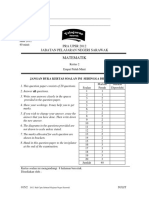 Matematik Kertas 2 Sarawak