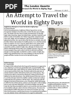 Around The World in Eighty Days Newspaper Project