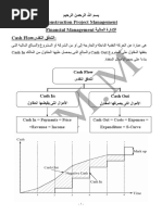 ' ($) ($ &+, Construction Project Management Financial Management 6' 78 9: Cash Flow