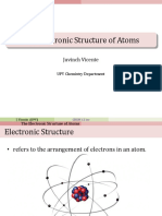 Electronic Structure of Atoms