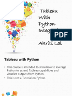 1-Tableau With Python