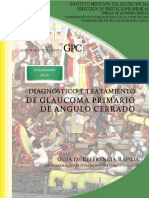 Diagnostico y Tratamiento de Glaucoma Primario de Angulo Cerrado