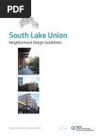 2018 South Lake Union Design Guidelines