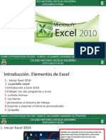 Diapositivas de Excel