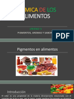 Pigmentos en Alimentos