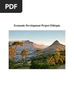 Economic Development Project Ethiopia