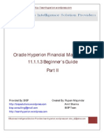 Oracle HFM Beginner's Guide Part II