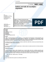 NBR 14806 - Madeira Serrada de Eucalipto - Requisitos PDF