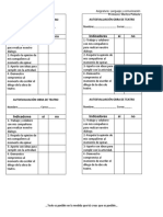 Autoevaluación Obra de Teatro