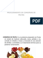 Conservas de Fruta