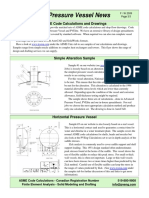 ASME Code Calculations and Drawings