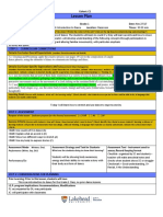 Lesson Plan: Step 1: Curriculum Connections