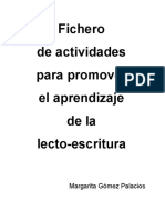 80 Ficheros de Actividades para Promover El Aprendizaje de La Lecto-Escritura