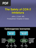 The Safety of COX-2 Inhibitors: John J. Cush, MD Presbyterian Hospital of Dallas