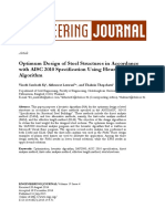 Optimum Design of Steel Structures in Accordance With AISC 2010 Specification Using Heuristic Algorithm