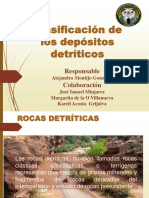 Clasificacion de Depositos Detriticos