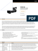 PXWX180: Xdcam Xavc Hd422 Hand-Held Camcorder