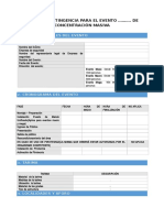 FORMATO DEL PLAN DE EVENTOS DE COCENTRACI+ôN MASIVA