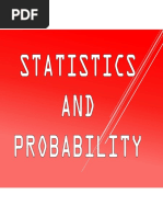 Introducing Statistics