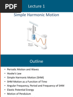 Simple Harmonic Motion