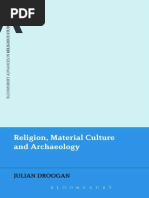 DROOGAN JULIAN Religion, Material Culture and Archaeology PDF