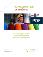 Manual Como Construir Un Tubófono PDF