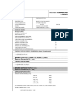 Calculo de Espesor Recipientes A Presion