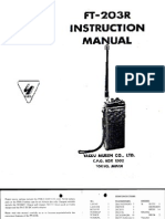 Yaesu FT-203R Instruction Manual