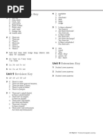 Unit 9: Extra Practice: Key