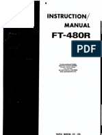 Yaesu FT-480R Instruction Manual