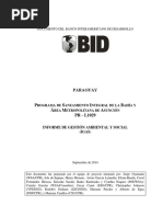 Programa de Saneamiento Integral de La Bahía y Área Metropolitana de Asunción