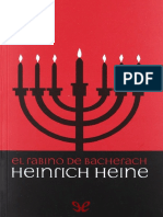 El Rabino de Bacherach - Heinrich Heine