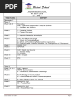 Course Outline - ICT JHS 1