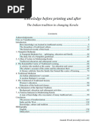 Knowledge Before Printing&After