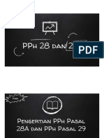 Pajak Pasal 28 Dan 29