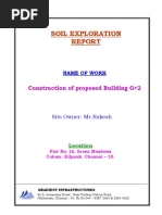 Soil Exploration Report-Kilpauk